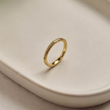 9ct Yellow Gold Branch Ring